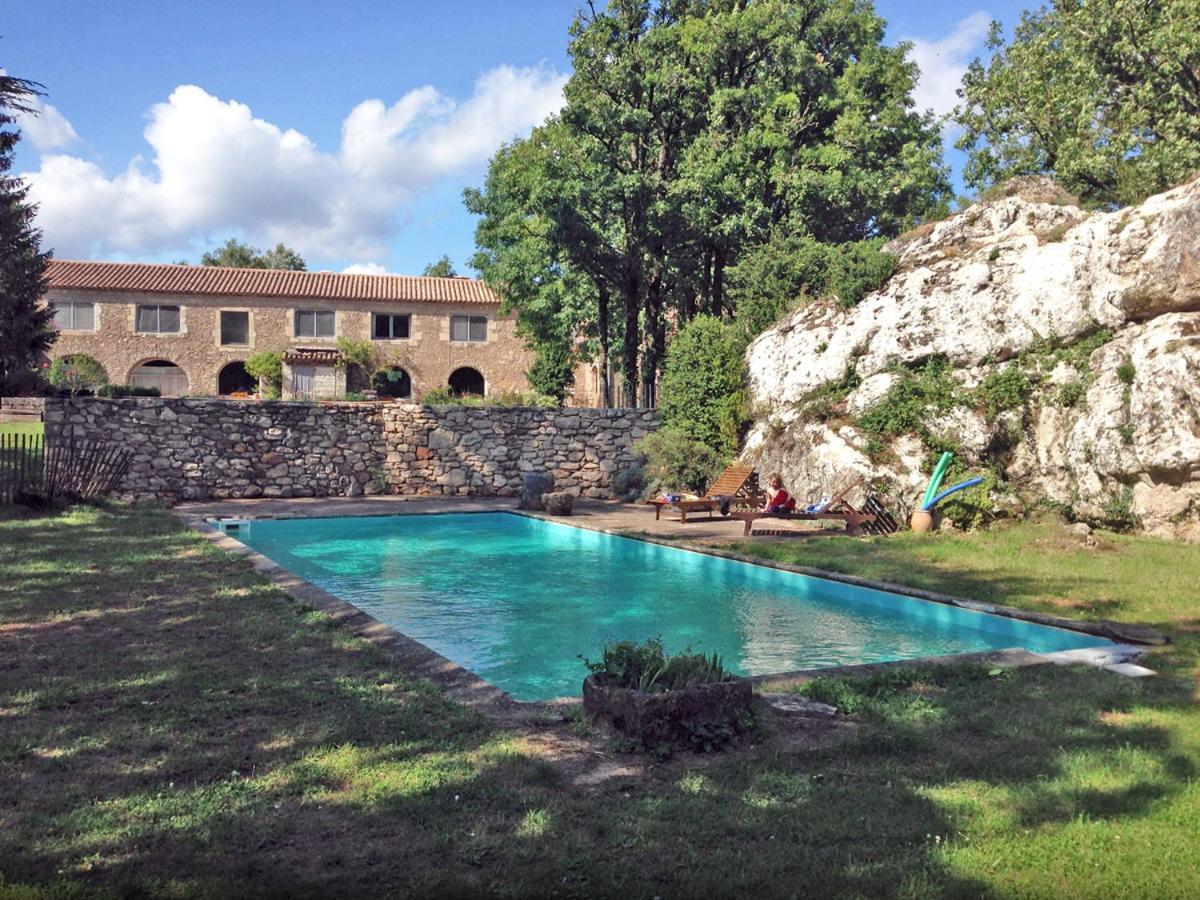 Hotel Mas Des Clauzals Le Cros Exterior foto